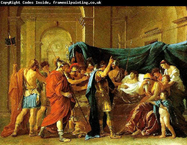 Nicolas Poussin la mort de germanicus